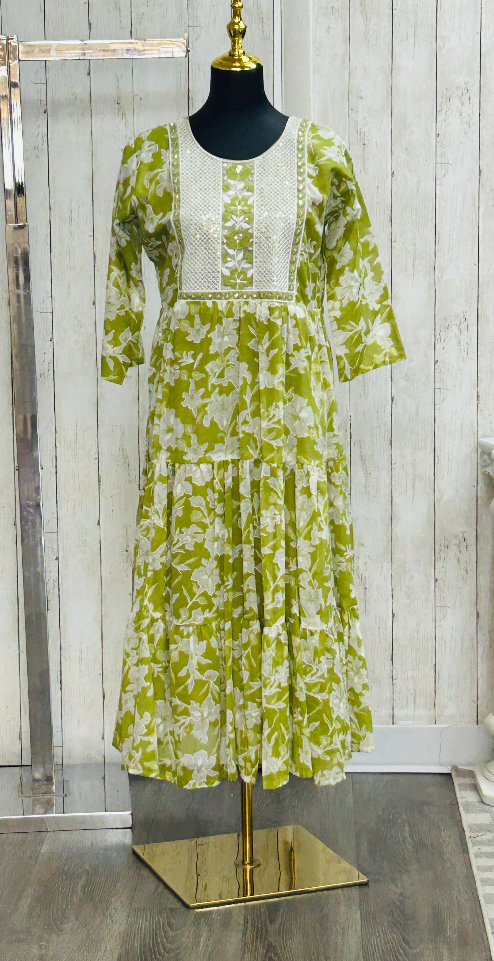 Cotton long kurti