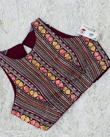 Designer blouse for saree - lehenga