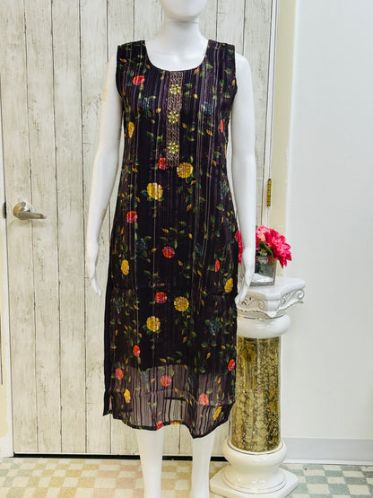Georgette kurti / digital print Kurti