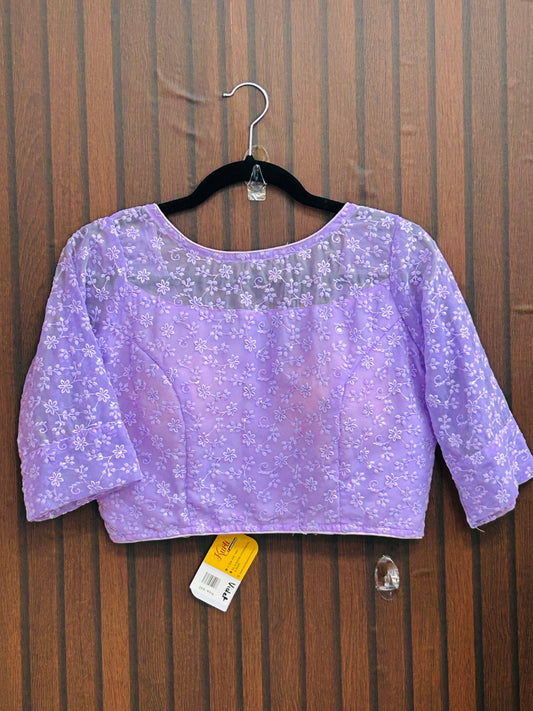 Georgette Chikankari blouse