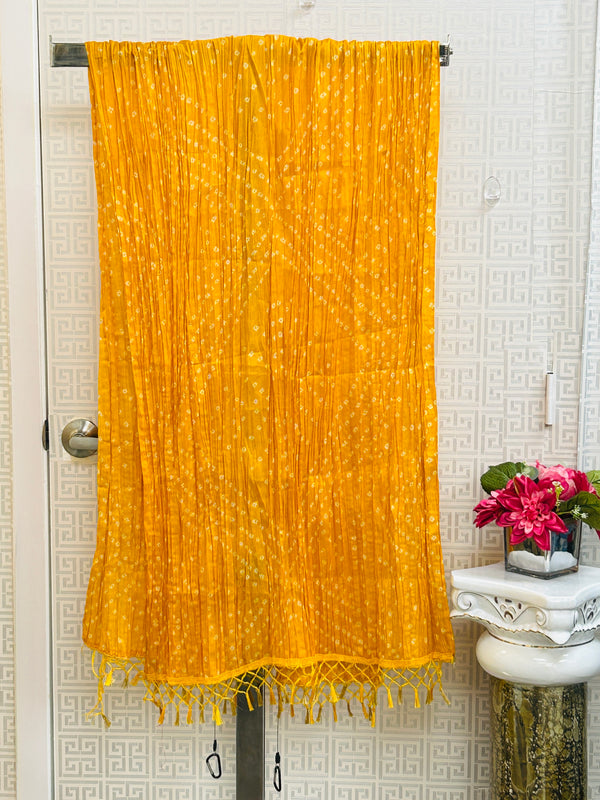 Bandhani dupatta by Kurti Connection USA