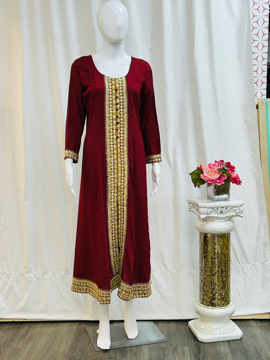 Rayon long kurti