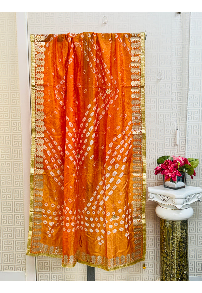 Gita Patti Bandhani dupatta