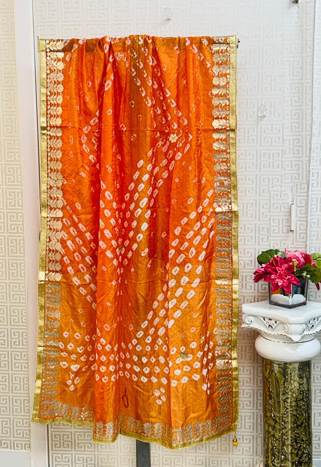Gita Patti Bandhani dupatta