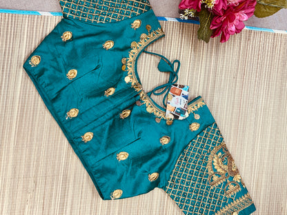 Silk blouses | Maggam work blouse