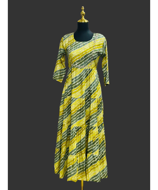 Rayon long kurti