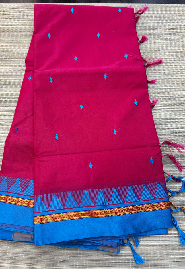 Cotton saree