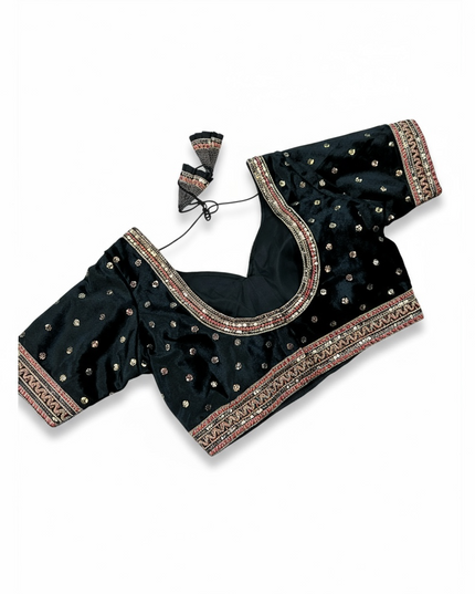 Velvet blouse