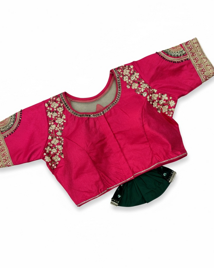 Front hook blouse