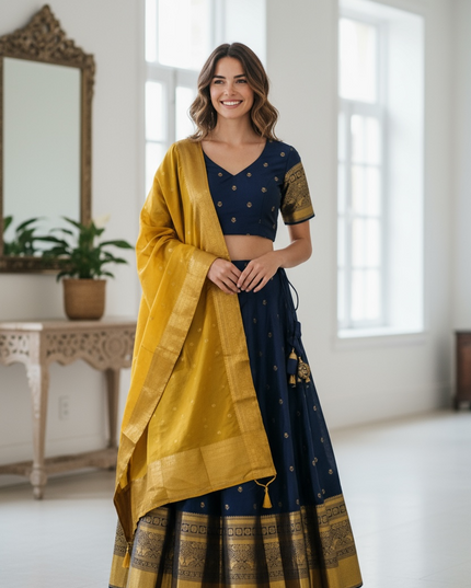 Pure Silk lehenga Choli set