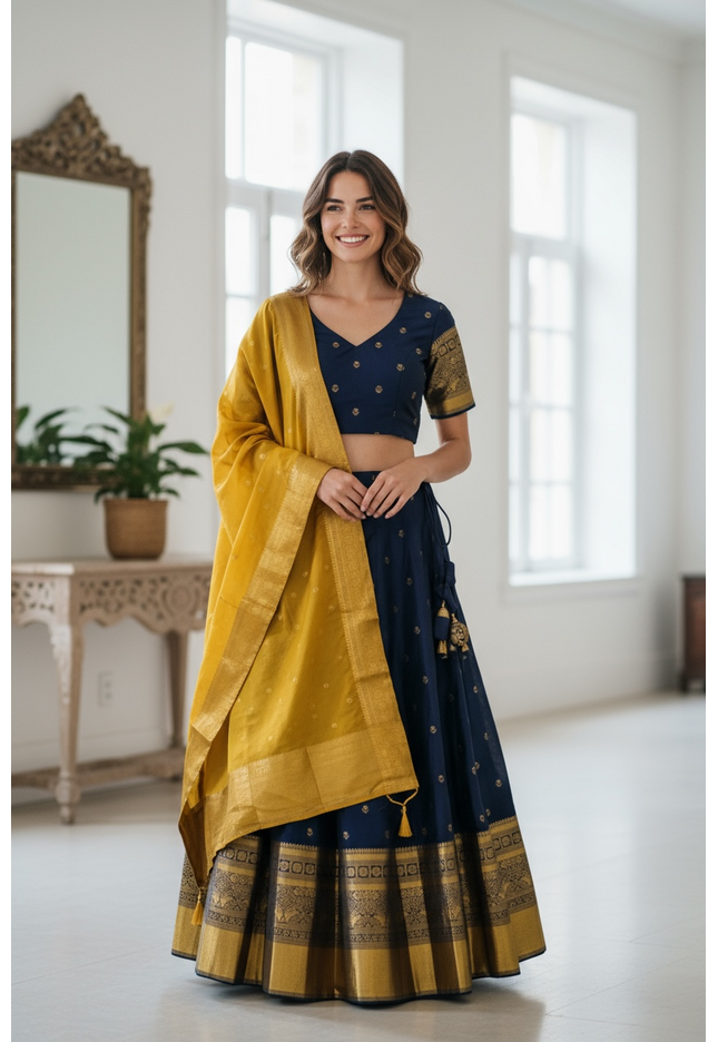 Pure Silk lehenga Choli set
