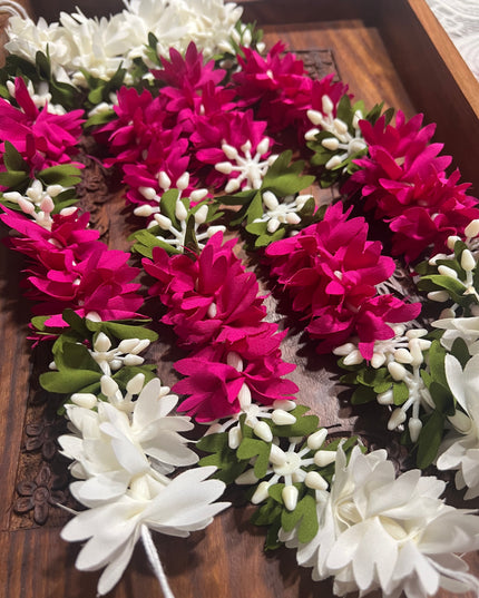 Gajra: Immitation flower strings , hair accessories