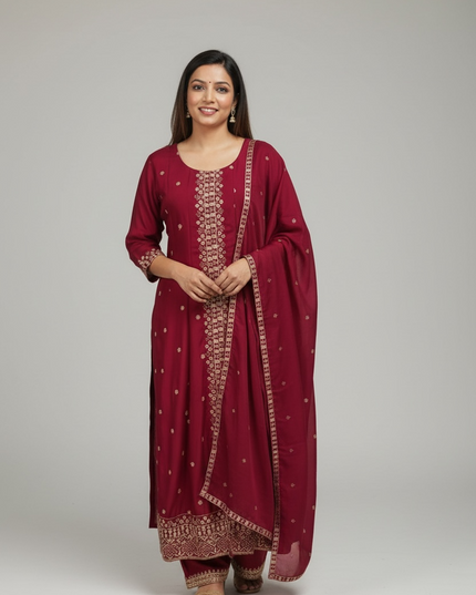 Anarkali long Kurti set