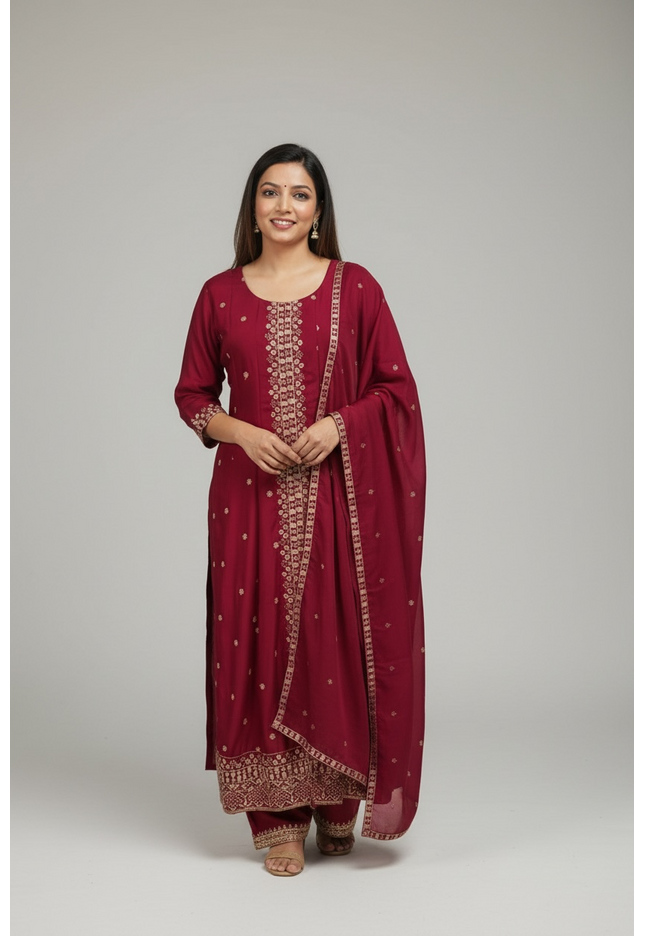 Anarkali long Kurti set