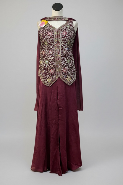 Wedding guest collection : Sharara suit by Kurti Connection USA