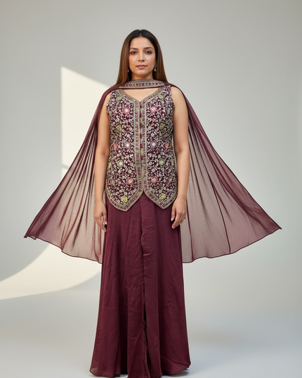Wedding guest collection : Sharara suit