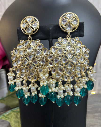 Kundan earrings