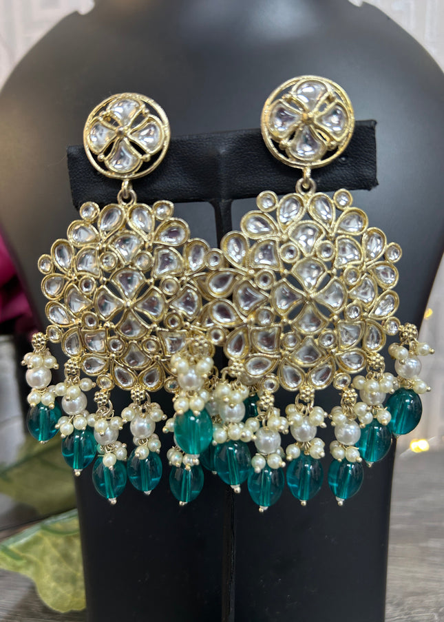 Kundan earrings