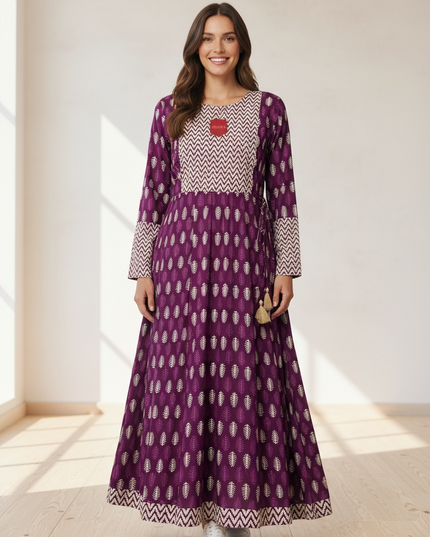 Jaipur cotton long kurti