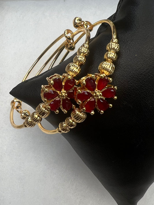 Adjustable (size) bangles / set of 2