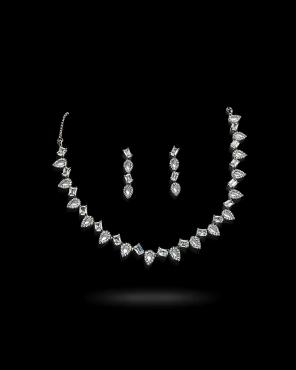 Silver AD necklace