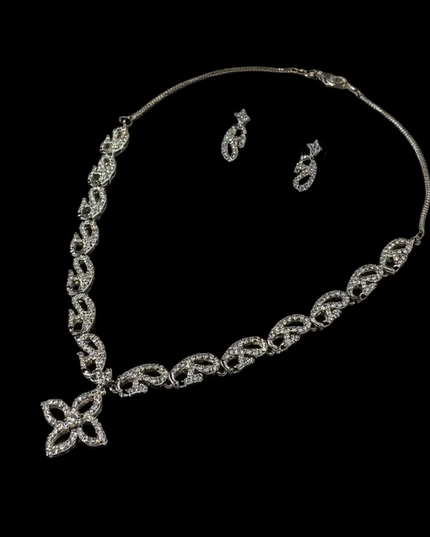 Silver AD necklace