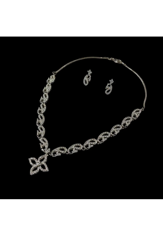 Silver AD necklace
