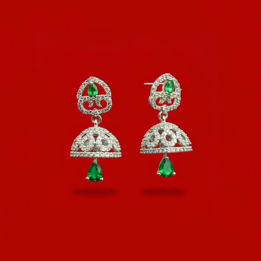 AD jhumki earrings