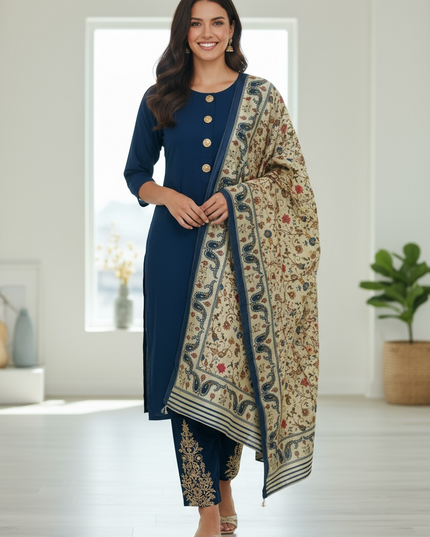 Silk salwar set / Kurti set