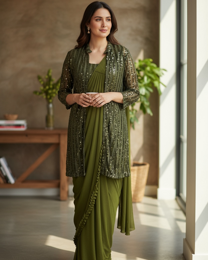 Ready to wear saree