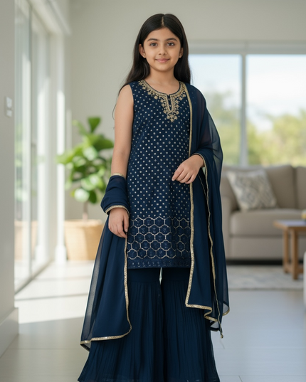 Kids sharara suit : girls