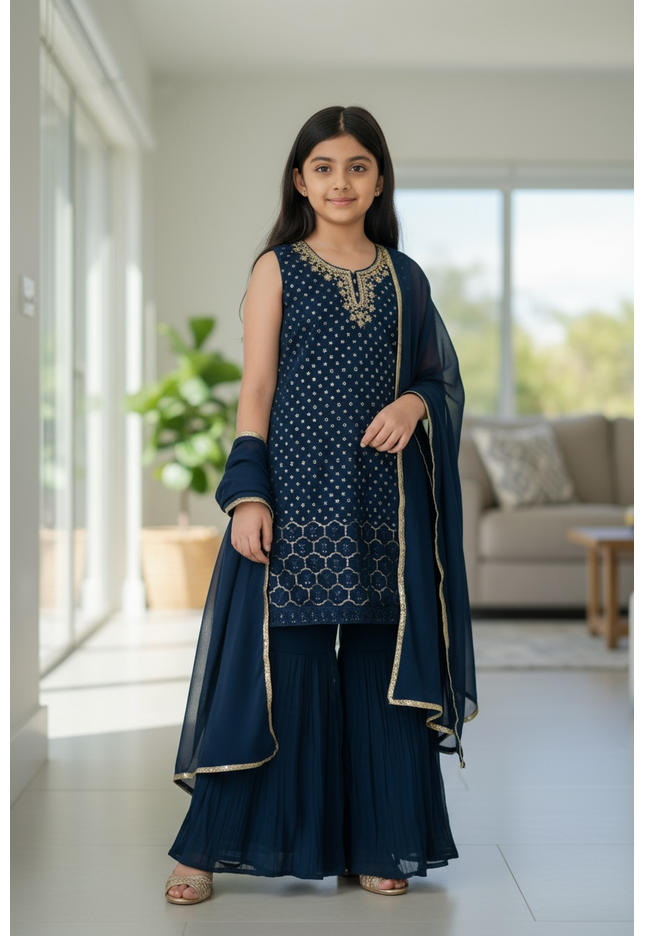 Kids sharara suit : girls