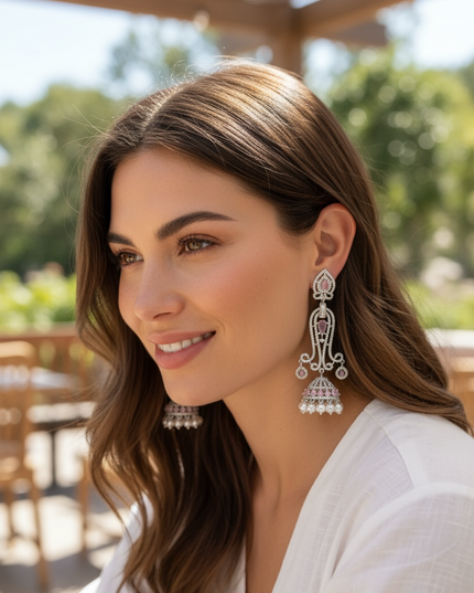 AD Long earrings