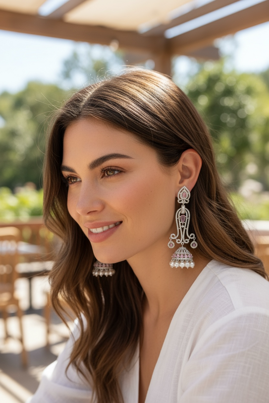 AD Long earrings
