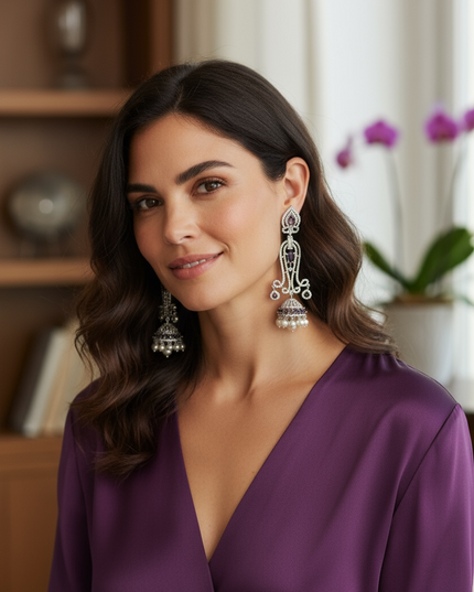 AD Long earrings
