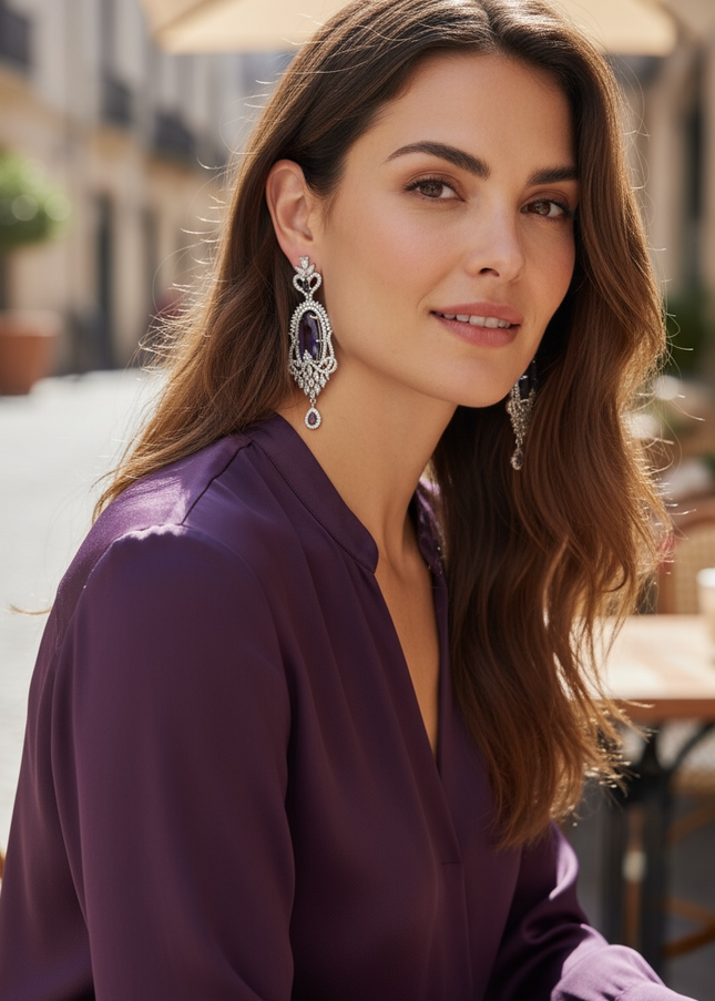 AD earrings