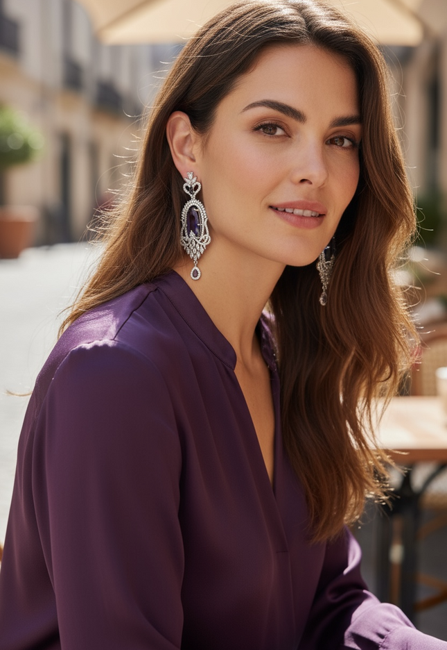 AD earrings