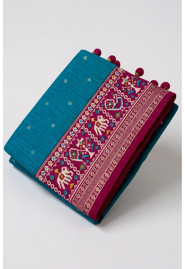 Patola print saree