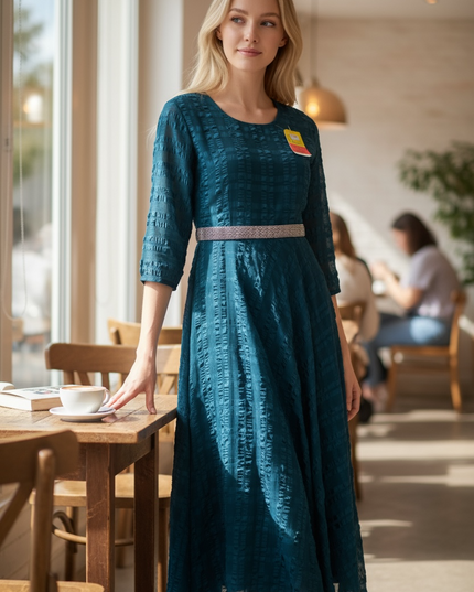 Chiffon long Kurti