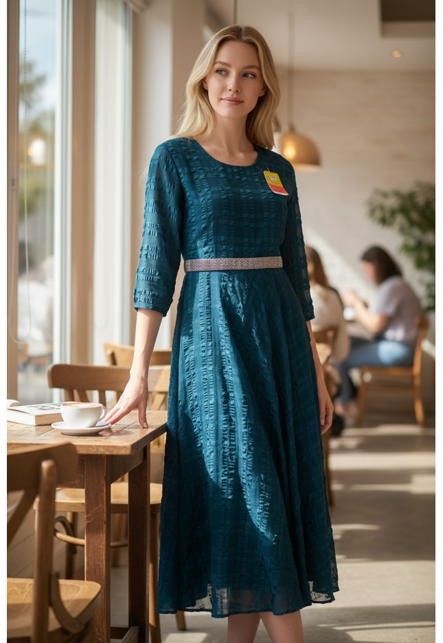 Chiffon long Kurti