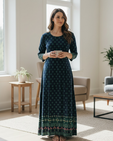 Kurti Connection USA Elegant Womens Ethnic Kurti For Everyday Wear