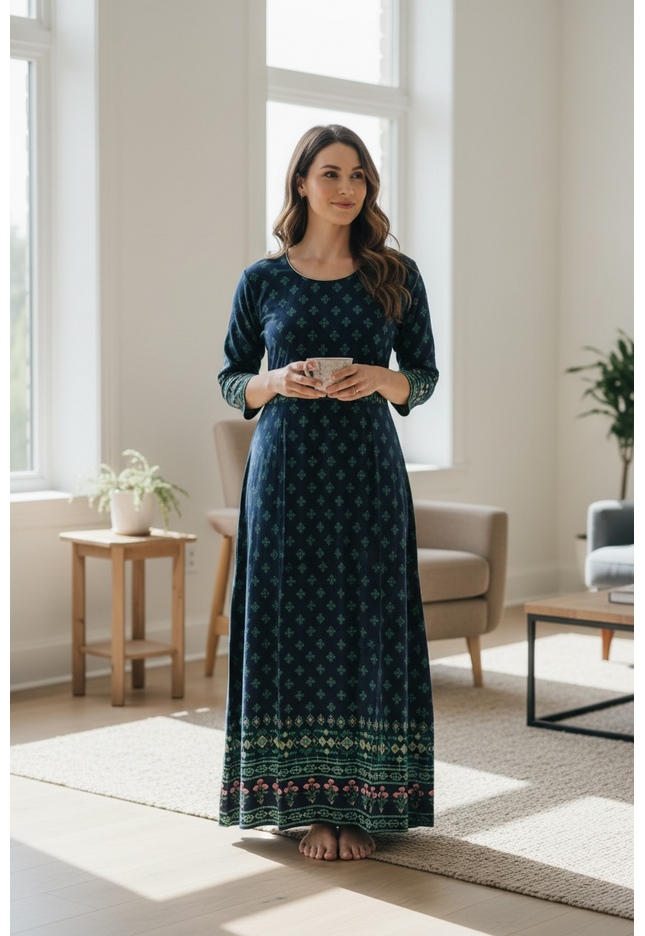 Kurti Connection USA Elegant Womens Ethnic Kurti For Everyday Wear