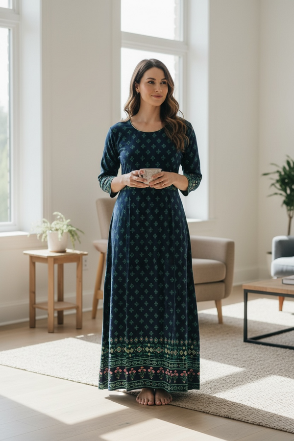 Kurti Connection USA Elegant Womens Ethnic Kurti For Everyday Wear