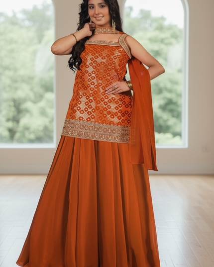 Banarasi sharara suit