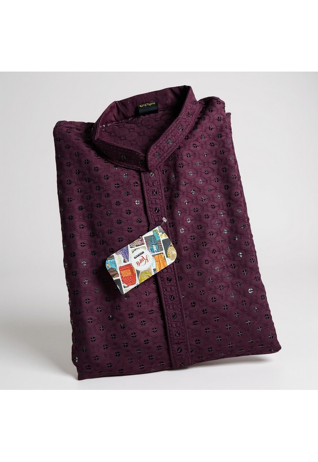 Sequin kurta set