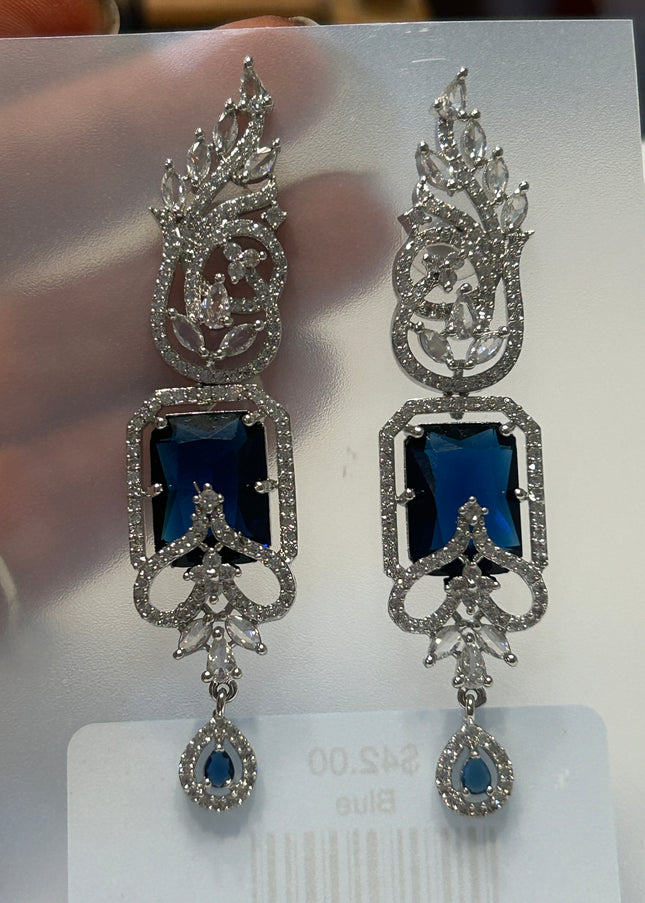 Statement earrings: AD earrings