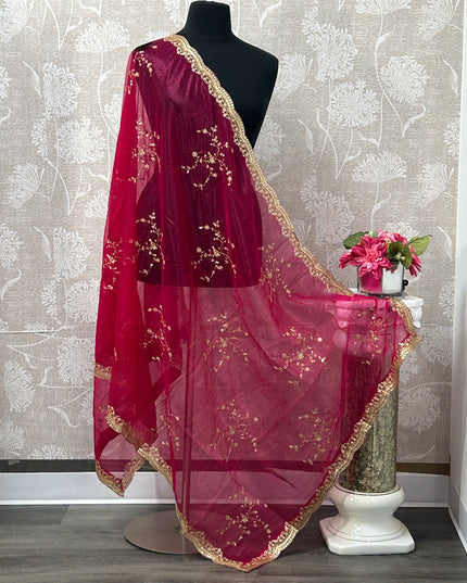 Heavy work dupatta