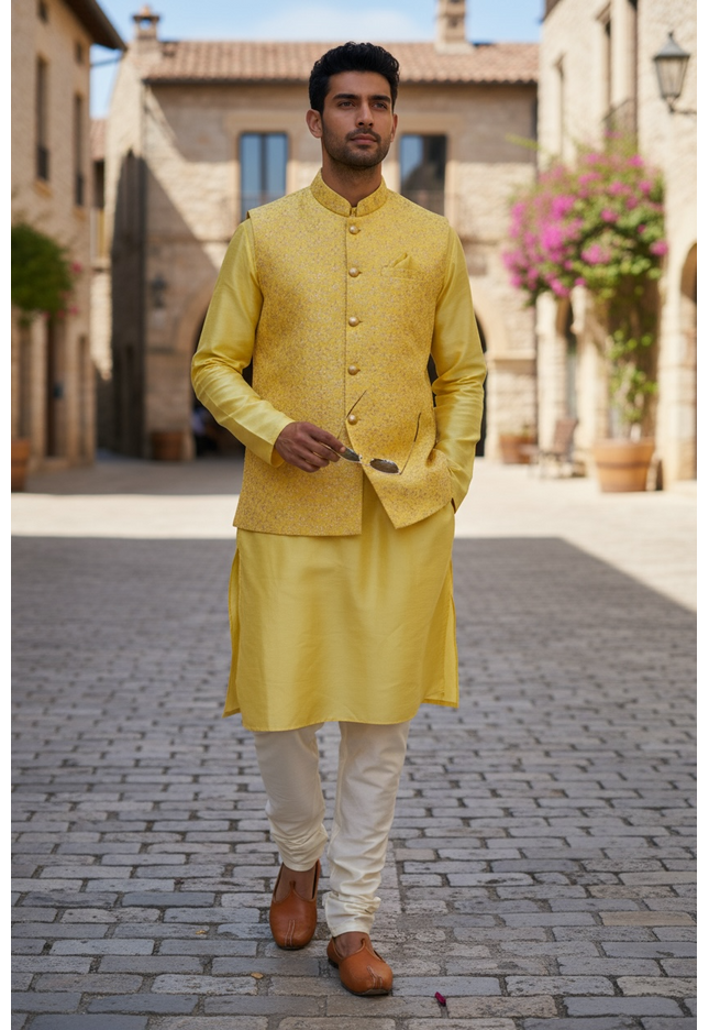 Heavy party wear Kurta pajama set