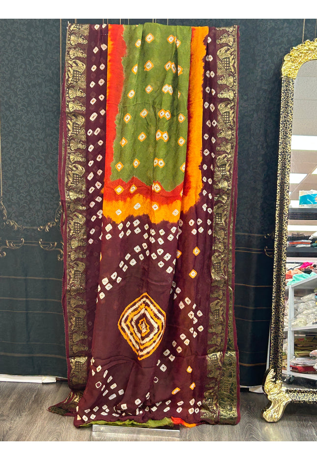 Bandhani saree