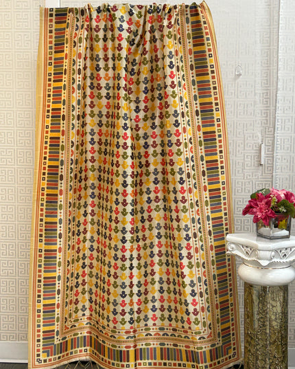 Silk dupatta : digital print